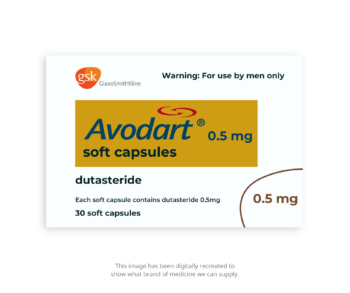 Avodart 0.5mg capsules